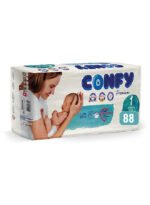 Baby Diaper Confy Premium Size 1, Newborn 2-5kg - Image 2