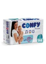 Baby Diaper Confy Premium Size 3 - Image 2
