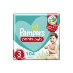 Pampers Pants Size 3 Baby-Dry with Aloe Vera Lotion, Stretchy Sides, and Leakage Protection, , 6-11 kg - Image 4