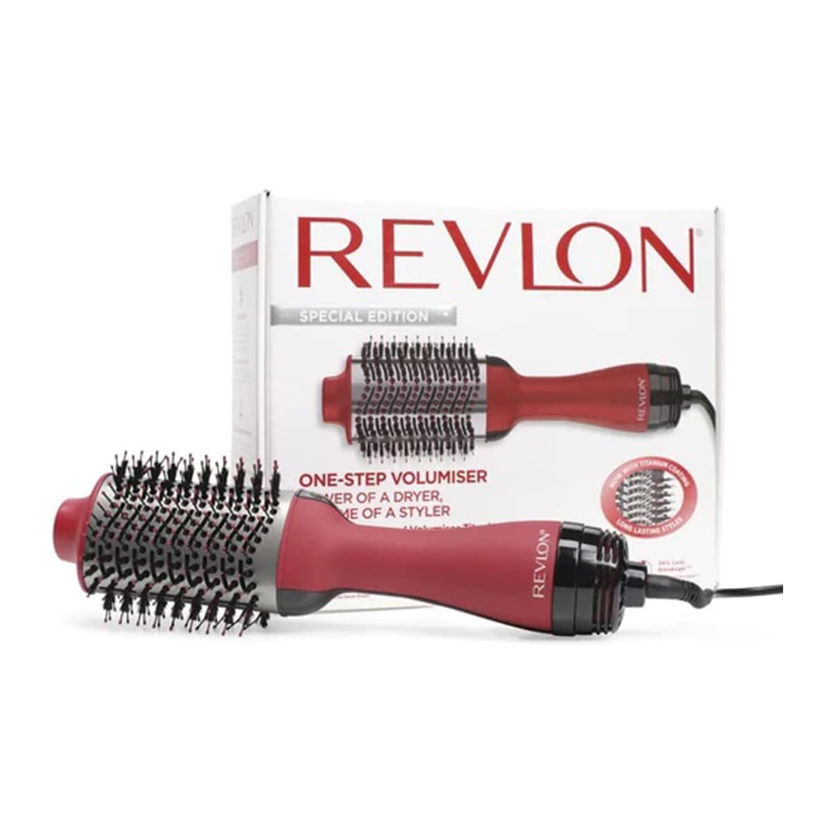 21-08-2022-2-05-36-amRevlon-Rvdr5279-One-Step-Hair-Dryer-_-Volumizer_-2-Heat Revlon Rvdr5279 One Step Hair Dryer & Volumizer, 2 Heat Setting Plus Cool Setting - Titanium Coating - Image 1