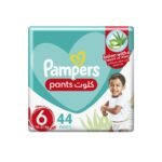 Pampers Pants Size - 6 Baby-Dry with Aloe Vera Lotion, Stretchy Sides, and Leakage Protection, Size 6, 16-21 kg,