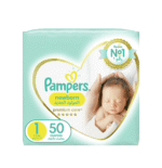 Pampers Premium Care Diapers, Size 1, Baby Diapers,Newborn, 2-5 kg - Image 3