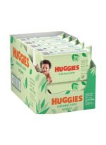 Huggies Natural Care Baby Wipes Aloe Vera, 56s x 10 (560 Wipes) - Image 4