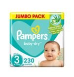 Pampers Baby-Dry Diapers, Size 3, Midi, 6-10kg, Jumbo Pack - Image 6