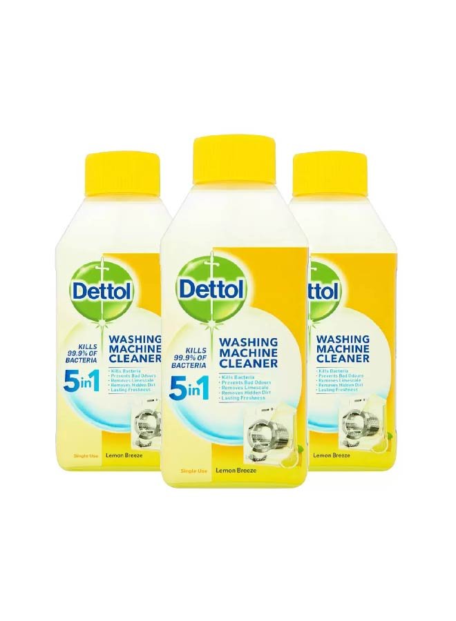 Dettol-01 Dettol Washing Machine Cleaner, Lemon 250 ml - Image 1