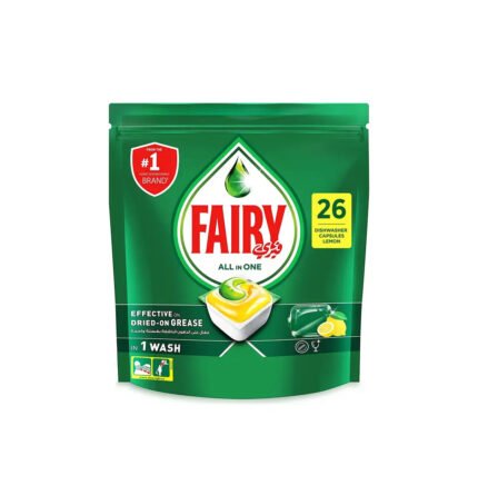 Fairy All-in-one Dishwasher Tablets, 26 Pieces