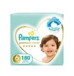 Pampers Premium Care Diapers, Size 6, 13+ kg - Image 6