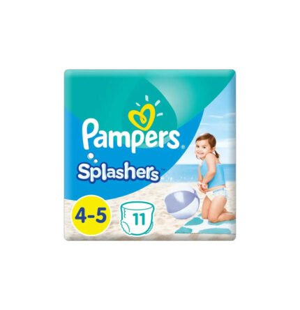 Pampers Splashers Swim Diapers, Size 4-5, 11 Pieces