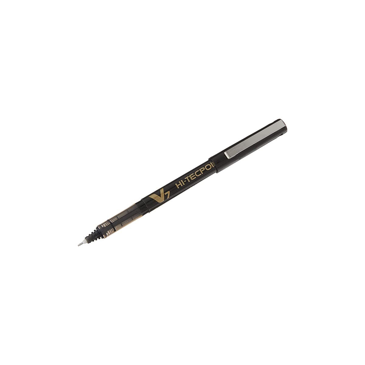 PilotBX-V7-BHi-TecpointRollerballPen_0.7mmTip-Black_Boxof12_1_1 Pilot BX-V7-B Hi-Tecpoint Rollerball Pen, 0.7 mm Tip - Black, Box of 12 - Image 1