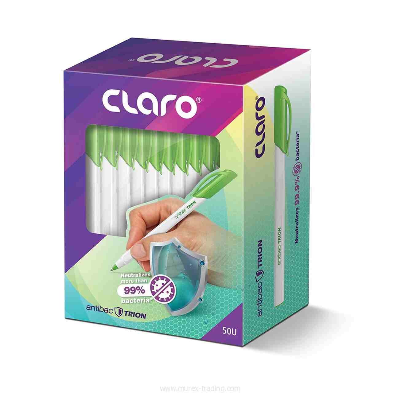 Trion-Antibac Claro Antibac Trion Pen 0.7 mm ( 50 Pieces Per Box) - Image 1