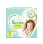 Pampers Premium Care Diapers, Size 1, Baby Diapers,Newborn, 2-5 kg - Image 4