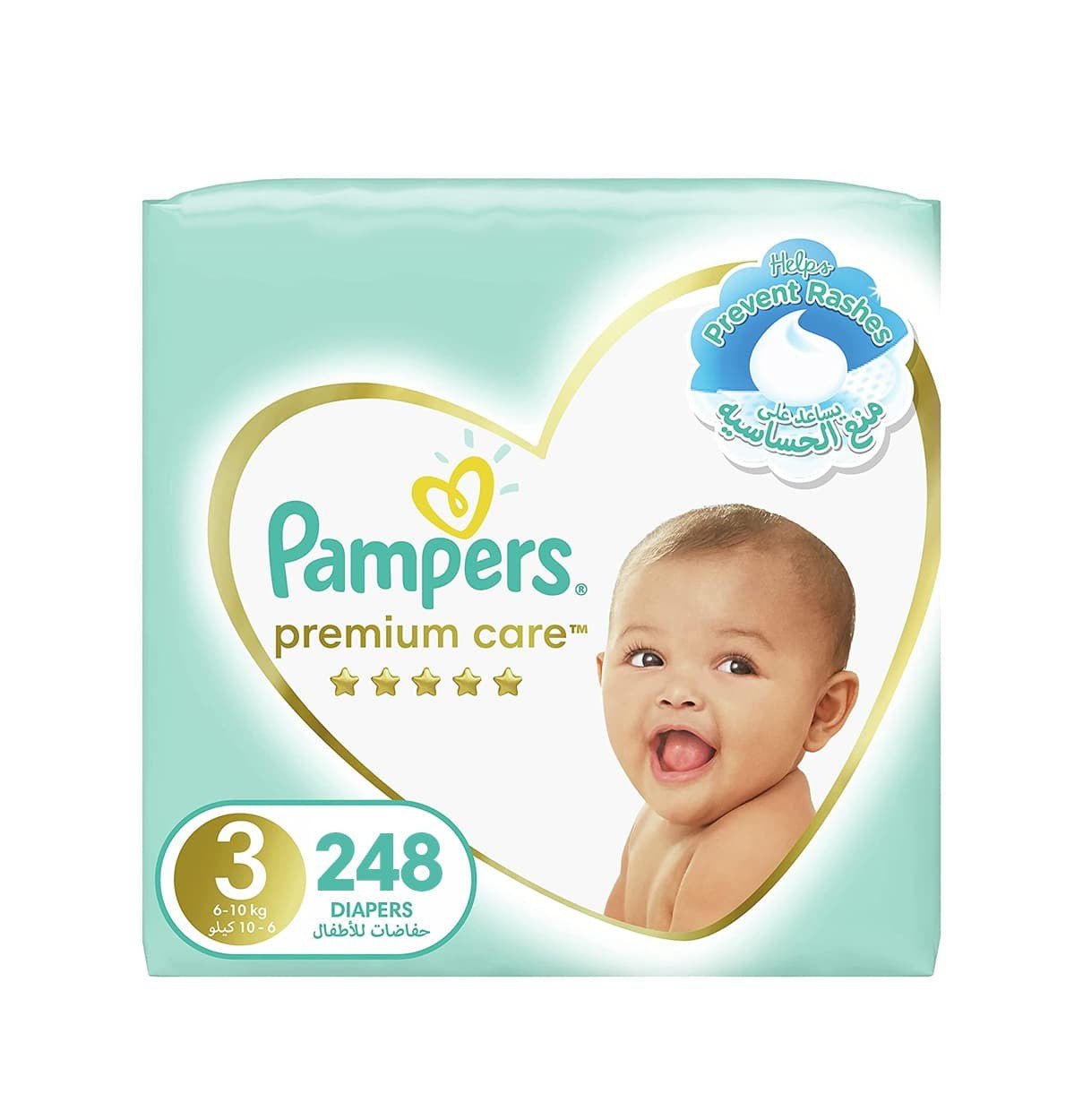 rqvYGEJhUtUPN6qWxo7Mpy3BkbWVXXtofdPOEKeF_f47a9d39-0555-48a2-8594-3e5bbb9aff66 Pampers Premium Care Diapers, Size 3, 6-10 kg - Image 1