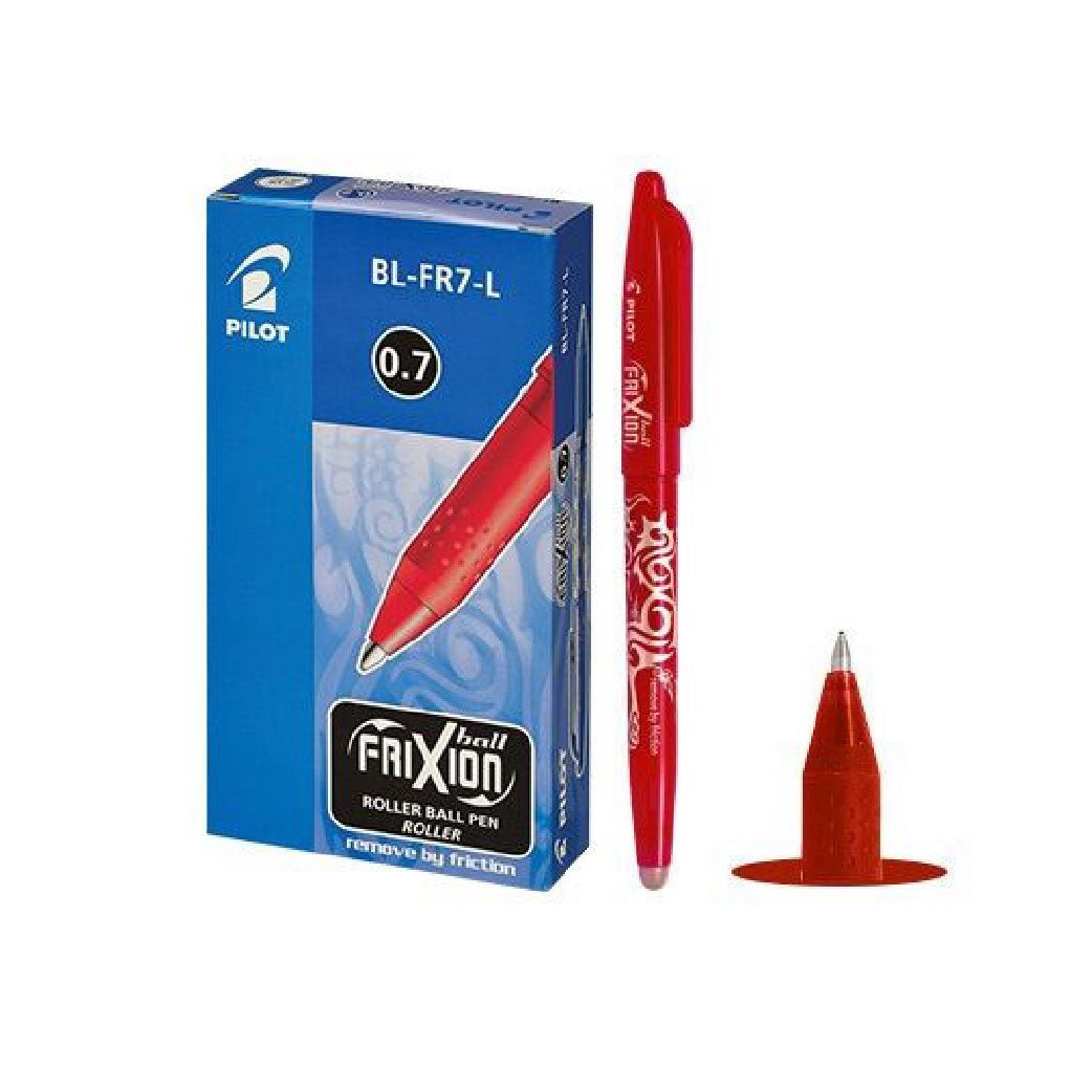 website-19 Pilot FRIXION BL-FR-7 Rollerball Pen 0.7 mm Blue Pack of 6 - Image 1